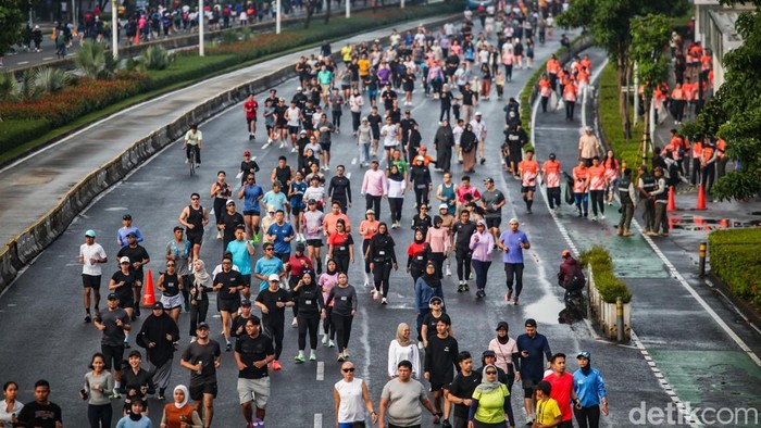 Satuan Polisi Pamong Praja DKI Jakarta Tegaskan Pedagang Dilarang Berjualan di Kawasan CFD Sudirman-Thamrin